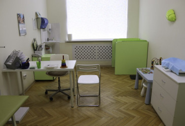 Кабинет педиатра в клинике